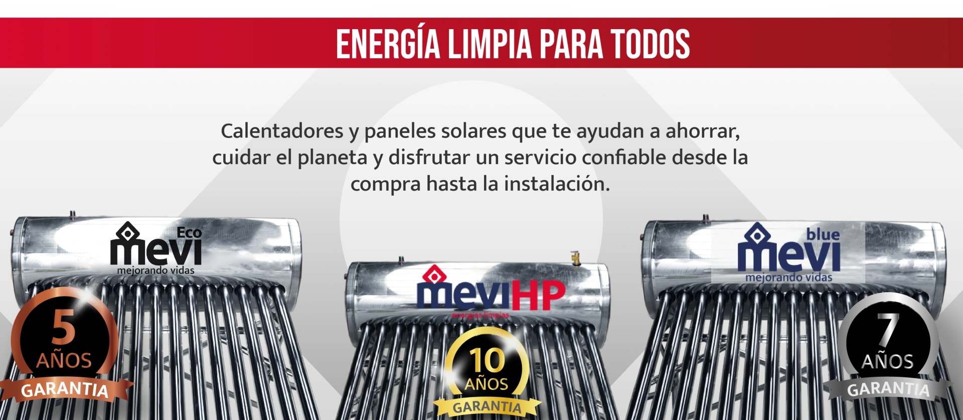 Calentadores y paneles solares que te ayudan a ahorrar, cuidar el planeta y disfrutar un servicio confiable desde la compra hasta la instalación.